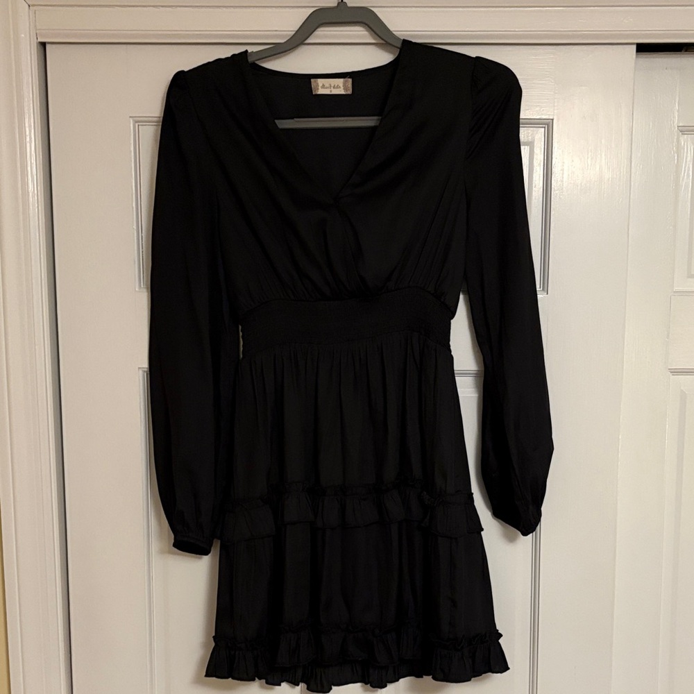 Alter’d State Black Long Sleeve Dress